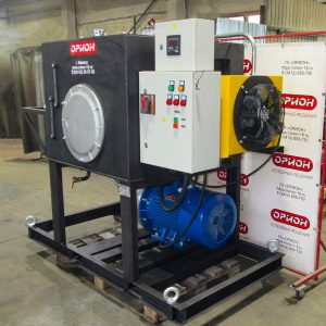 Гидростанция на раме со шкафом управления