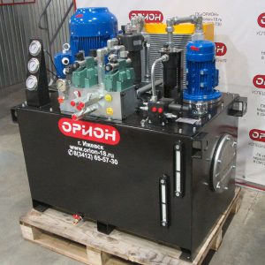 Гидростанция ОРИОН с маслоохладителем и двумя насосами
